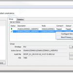 Screenshot showing the OPCFailver gui